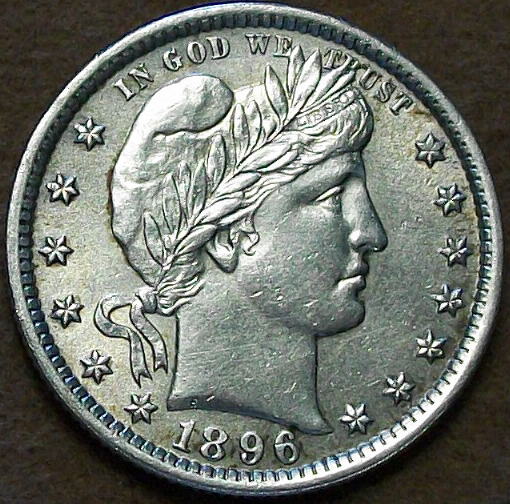 1896-Barber-Quarter...real-Nice